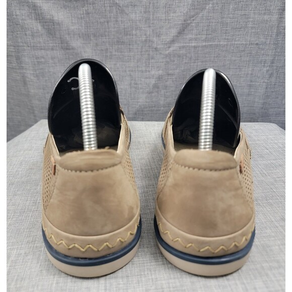 Pikolinos Mens Linares Loafer Shoes Nubuck Khaki Perforated SZ 42 UR 8.5 -- 9 US main image 10